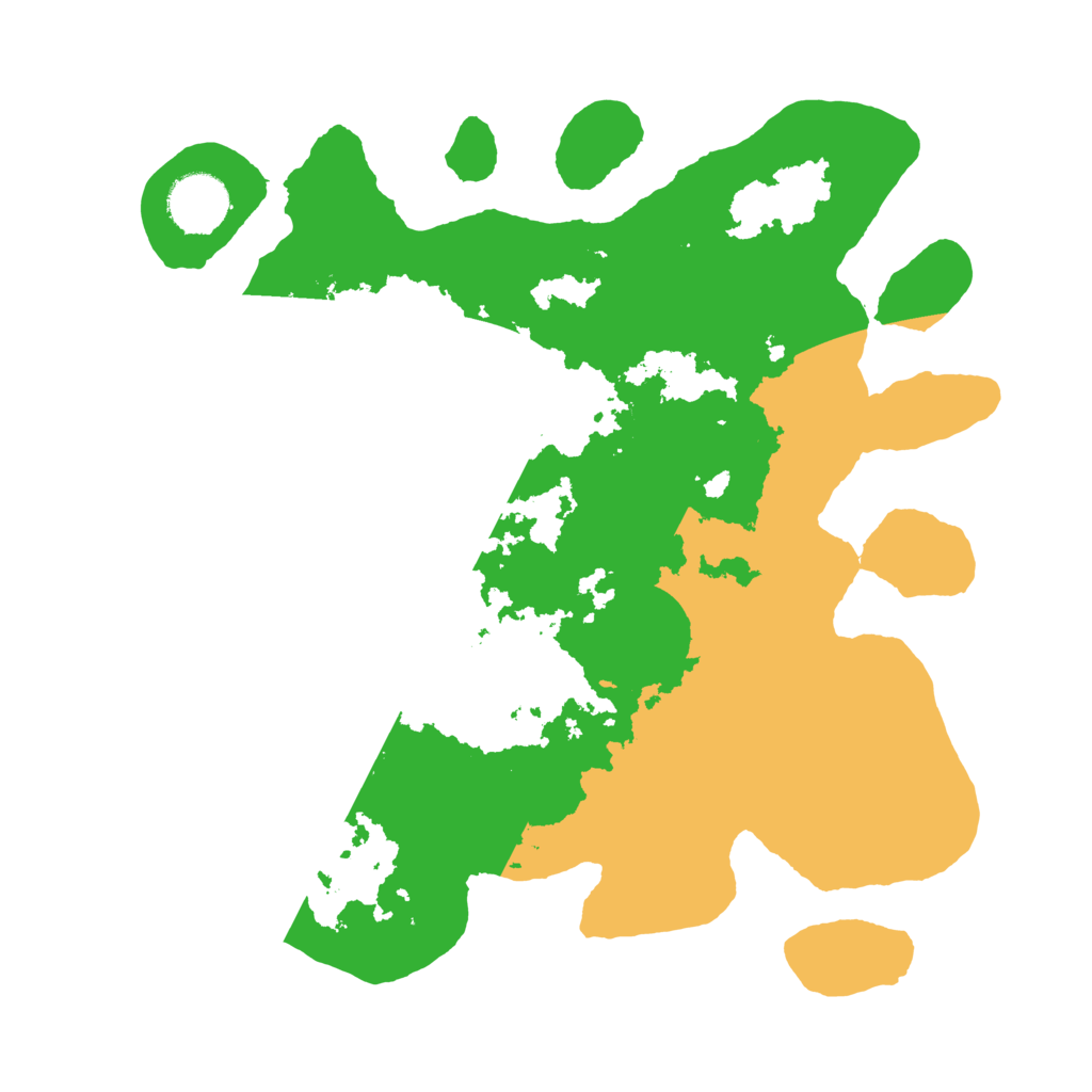 Biome Rust Map: Barren, Size: 3200, Seed: 11227