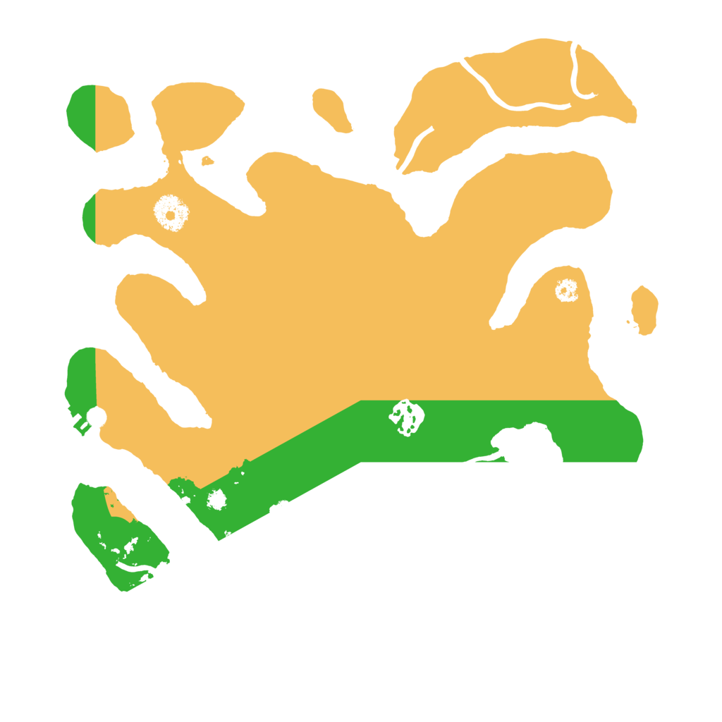 Biome Rust Map: Procedural Map, Size: 3150, Seed: 36881924