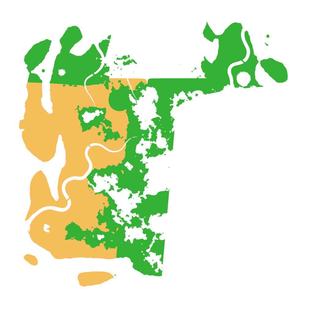 Biome Rust Map: Procedural Map, Size: 4000, Seed: 511202101