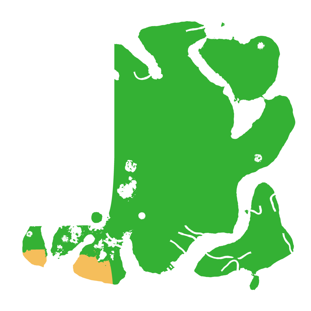 Biome Rust Map: Procedural Map, Size: 3950, Seed: 405798105