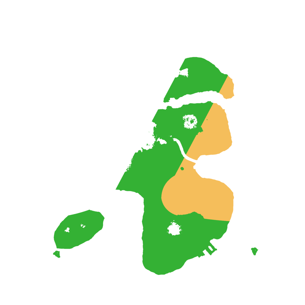 Biome Rust Map: Procedural Map, Size: 2134, Seed: 4329492