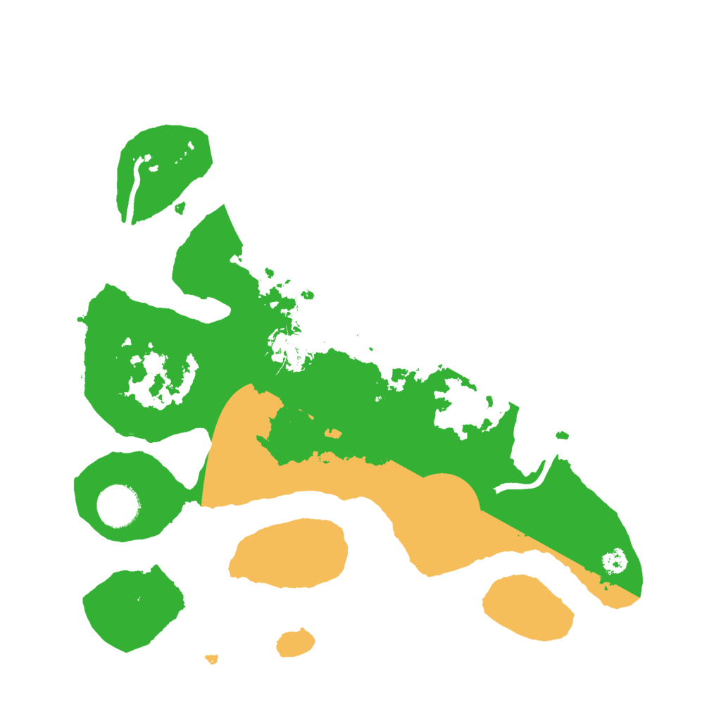 Biome Rust Map: Procedural Map, Size: 3000, Seed: 751671