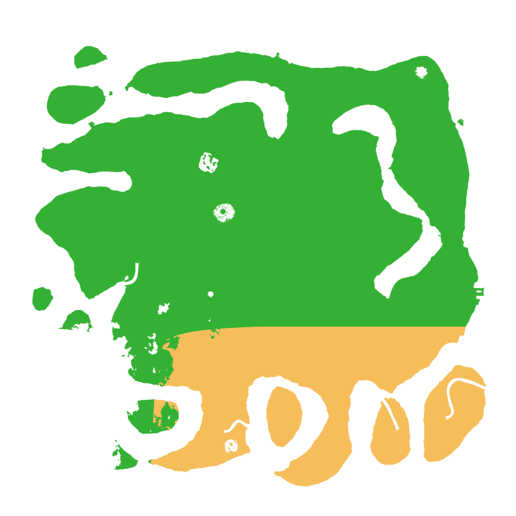 Biome Rust Map: Procedural Map, Size: 3950, Seed: 209633443