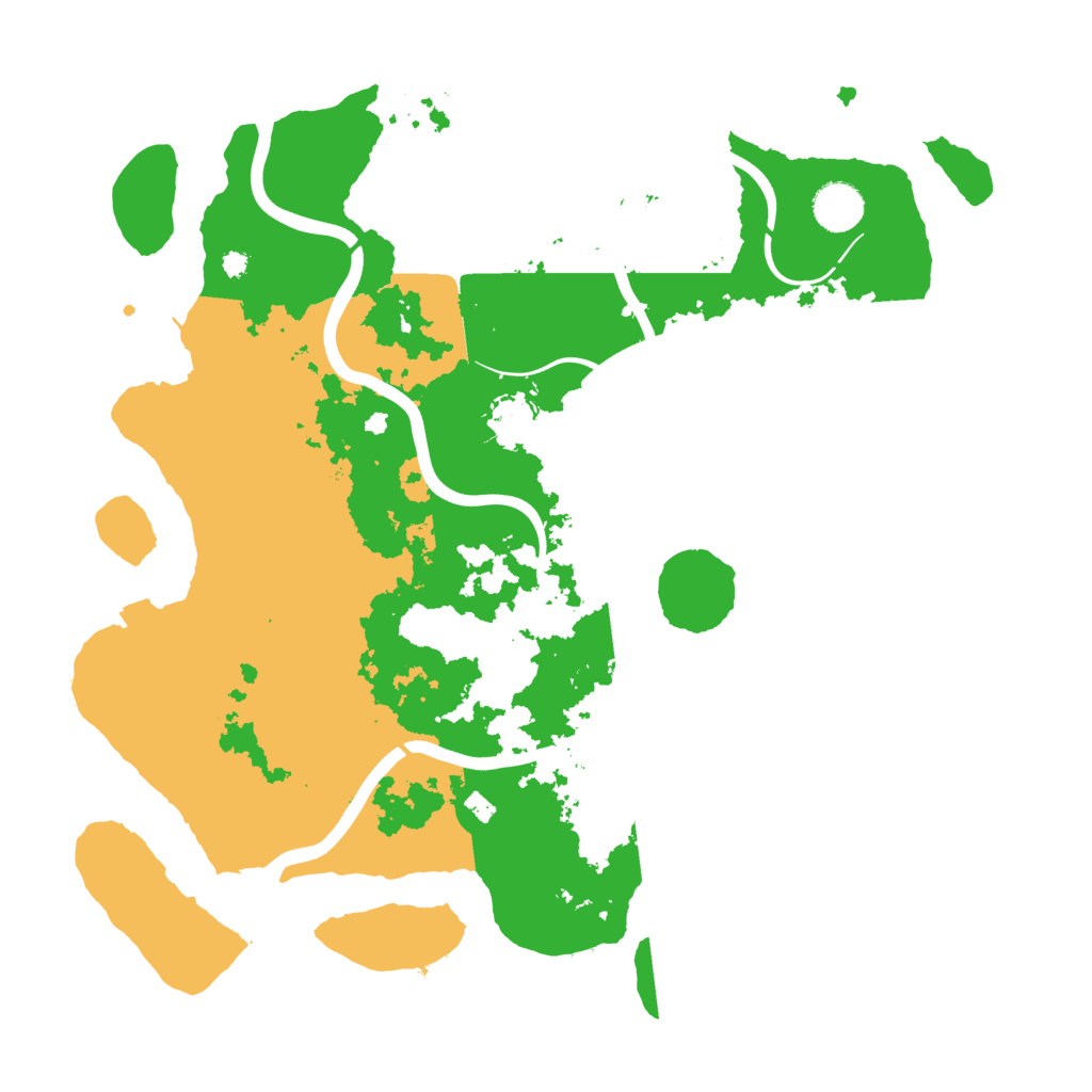 Biome Rust Map: Procedural Map, Size: 3850, Seed: 752059271