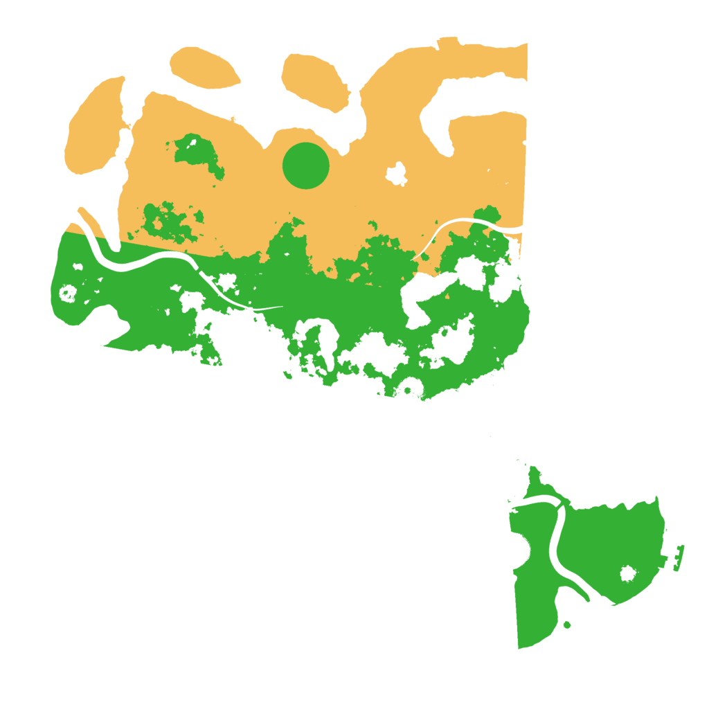 Biome Rust Map: Procedural Map, Size: 4000, Seed: 1378437805