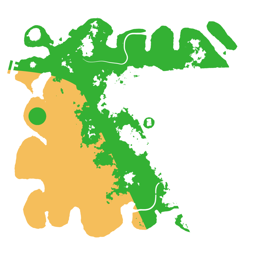 Biome Rust Map: Procedural Map, Size: 3800, Seed: 2131178332