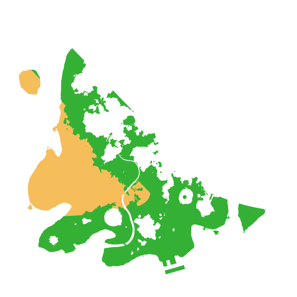 Biome Rust Map: Procedural Map, Size: 3000, Seed: 969709