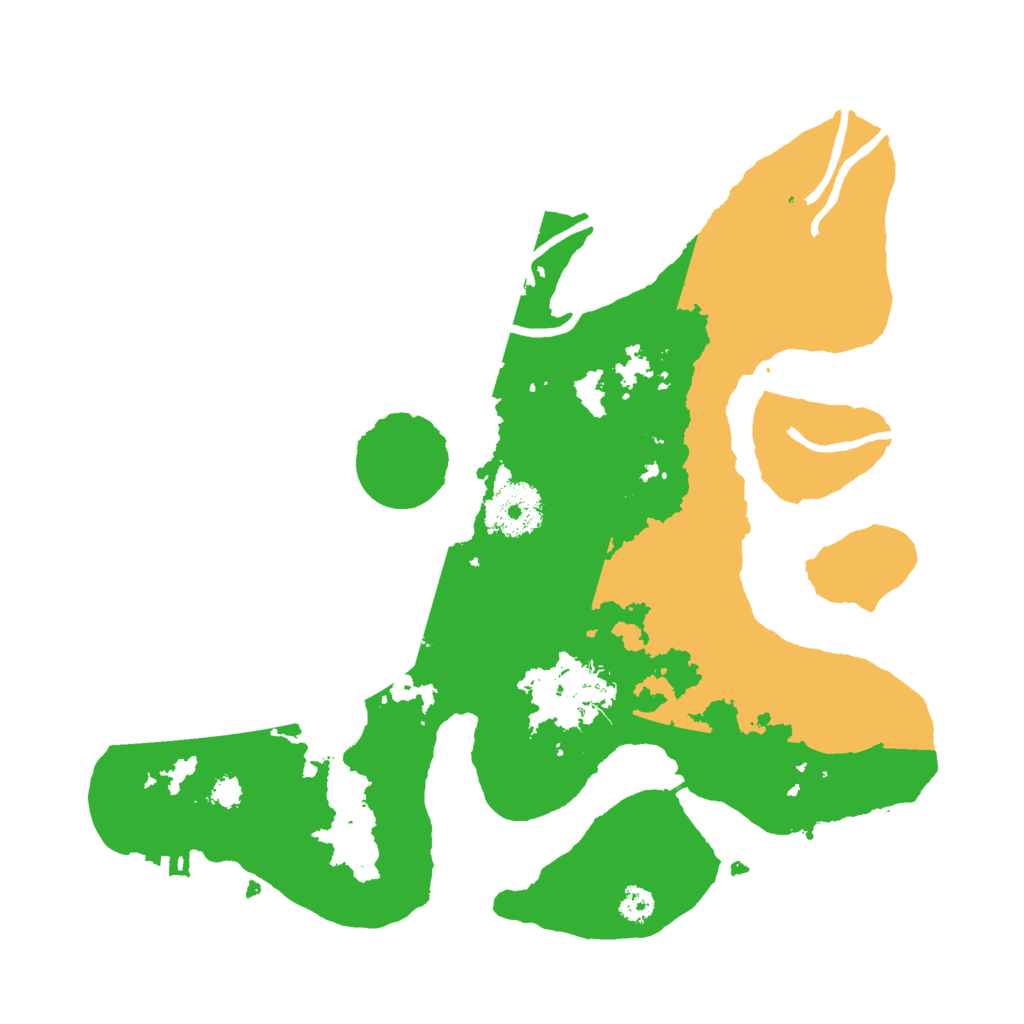 Biome Rust Map: Procedural Map, Size: 3000, Seed: 757490