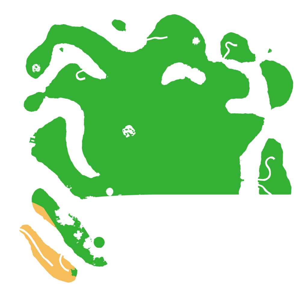 Biome Rust Map: Procedural Map, Size: 3750, Seed: 1308761080