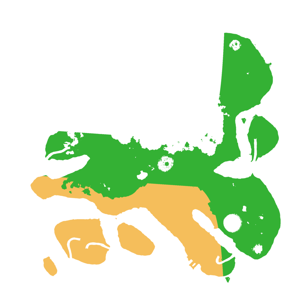 Biome Rust Map: Procedural Map, Size: 3000, Seed: 779428