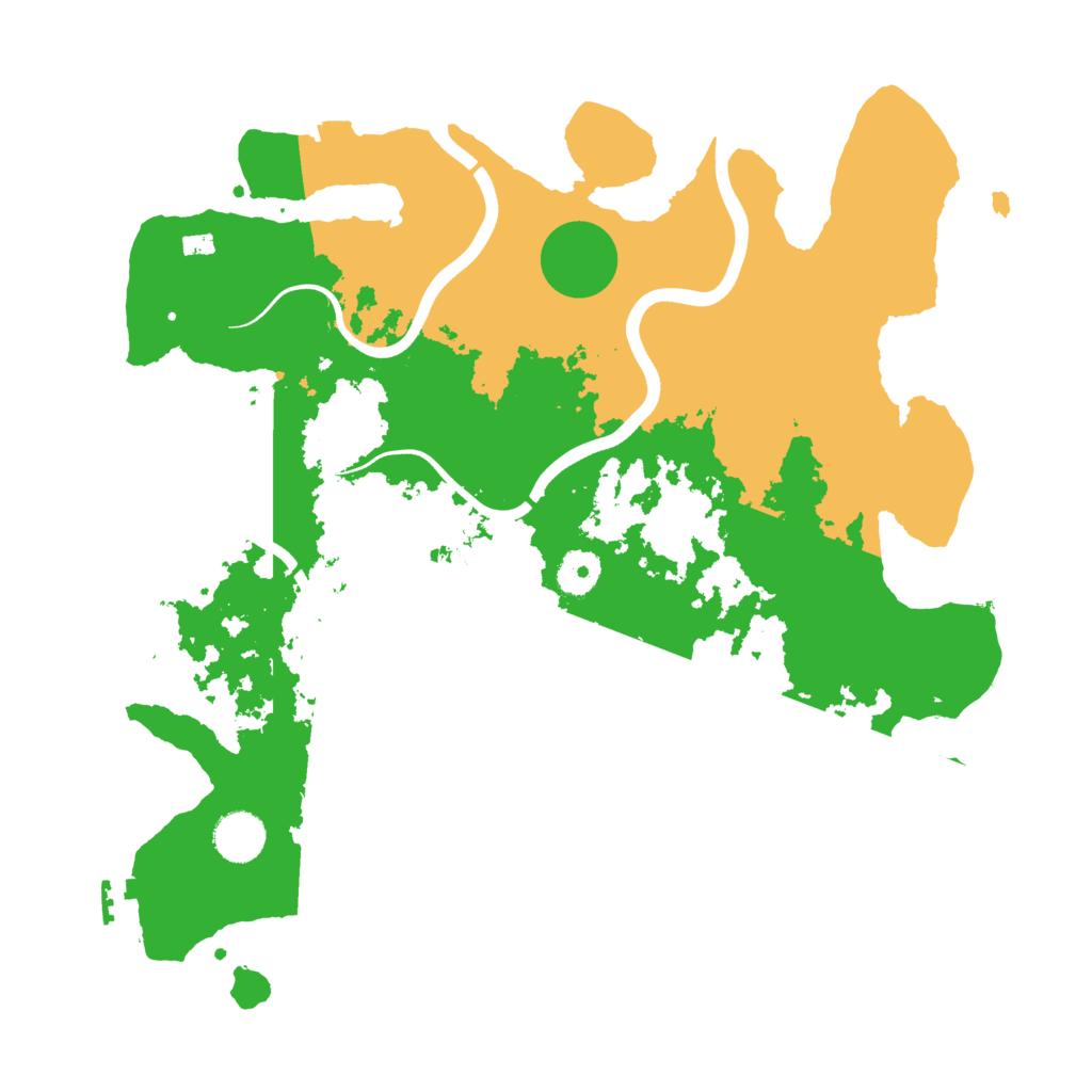 Biome Rust Map: Procedural Map, Size: 3750, Seed: 616648111