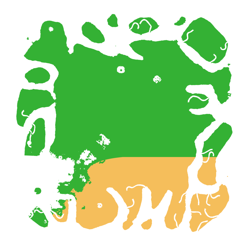 Biome Rust Map: Procedural Map, Size: 5000, Seed: 773405693