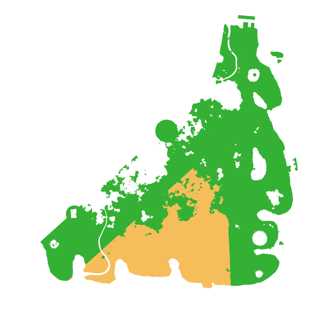 Biome Rust Map: Procedural Map, Size: 3750, Seed: 535590443