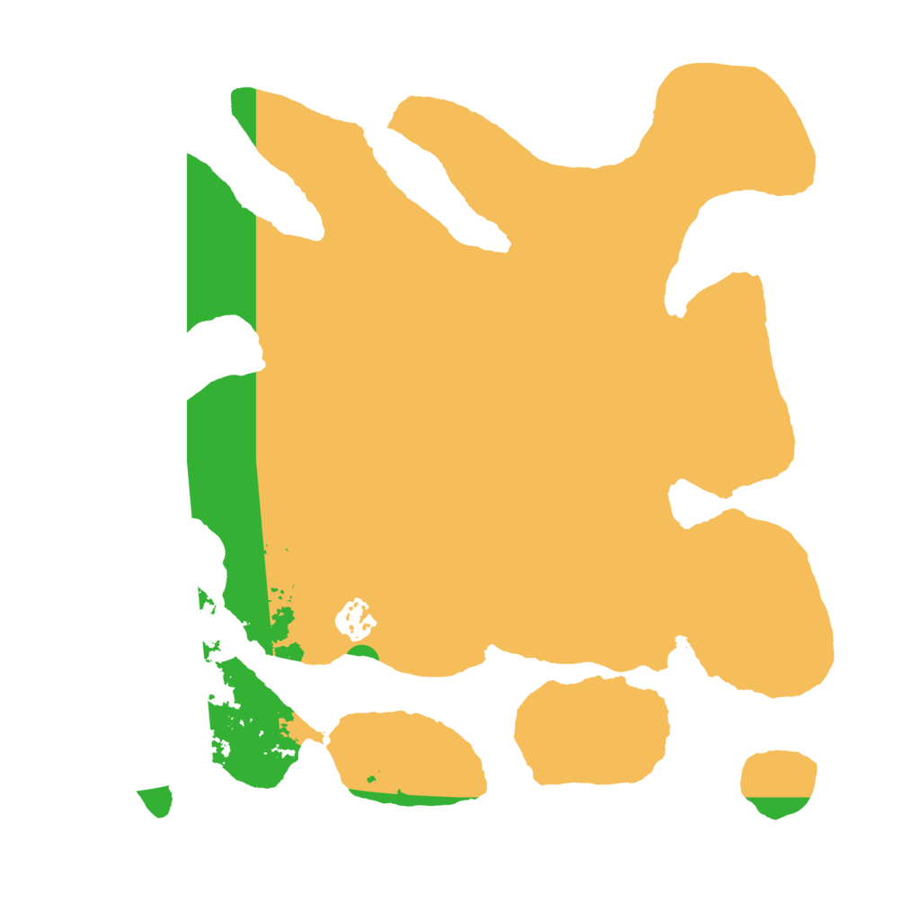 Biome Rust Map: Barren, Size: 3500, Seed: 1925622554