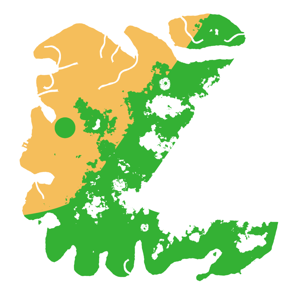 Biome Rust Map: Procedural Map, Size: 3850, Seed: 346523998