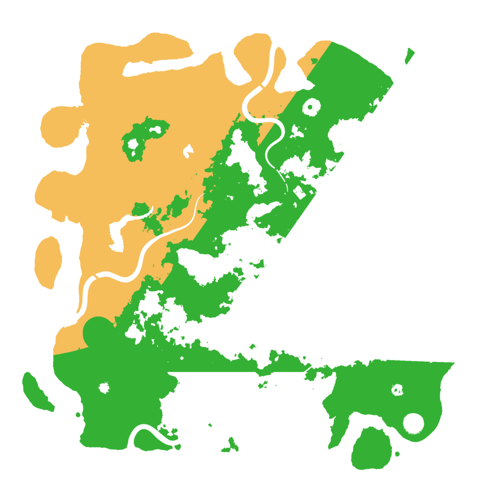Biome Rust Map: Procedural Map, Size: 4200, Seed: 512