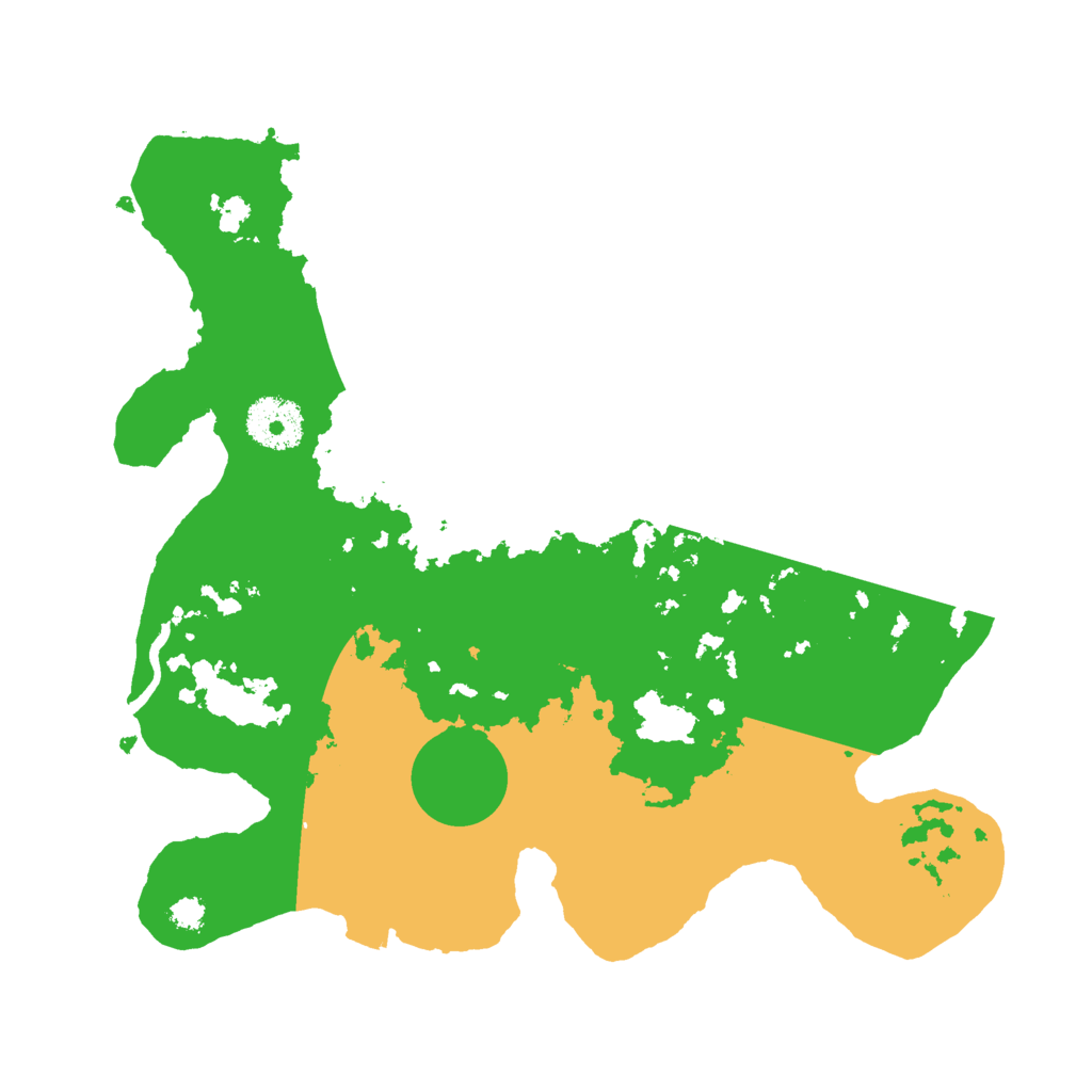 Biome Rust Map: Procedural Map, Size: 3000, Seed: 547371393