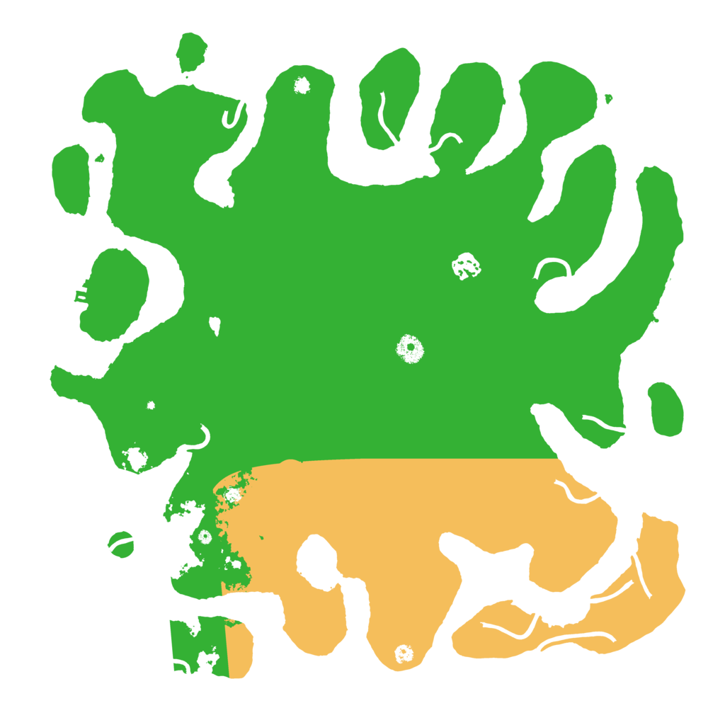 Biome Rust Map: Procedural Map, Size: 4000, Seed: 615993