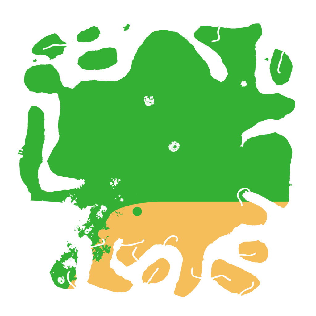 Biome Rust Map: Procedural Map, Size: 4500, Seed: 111148