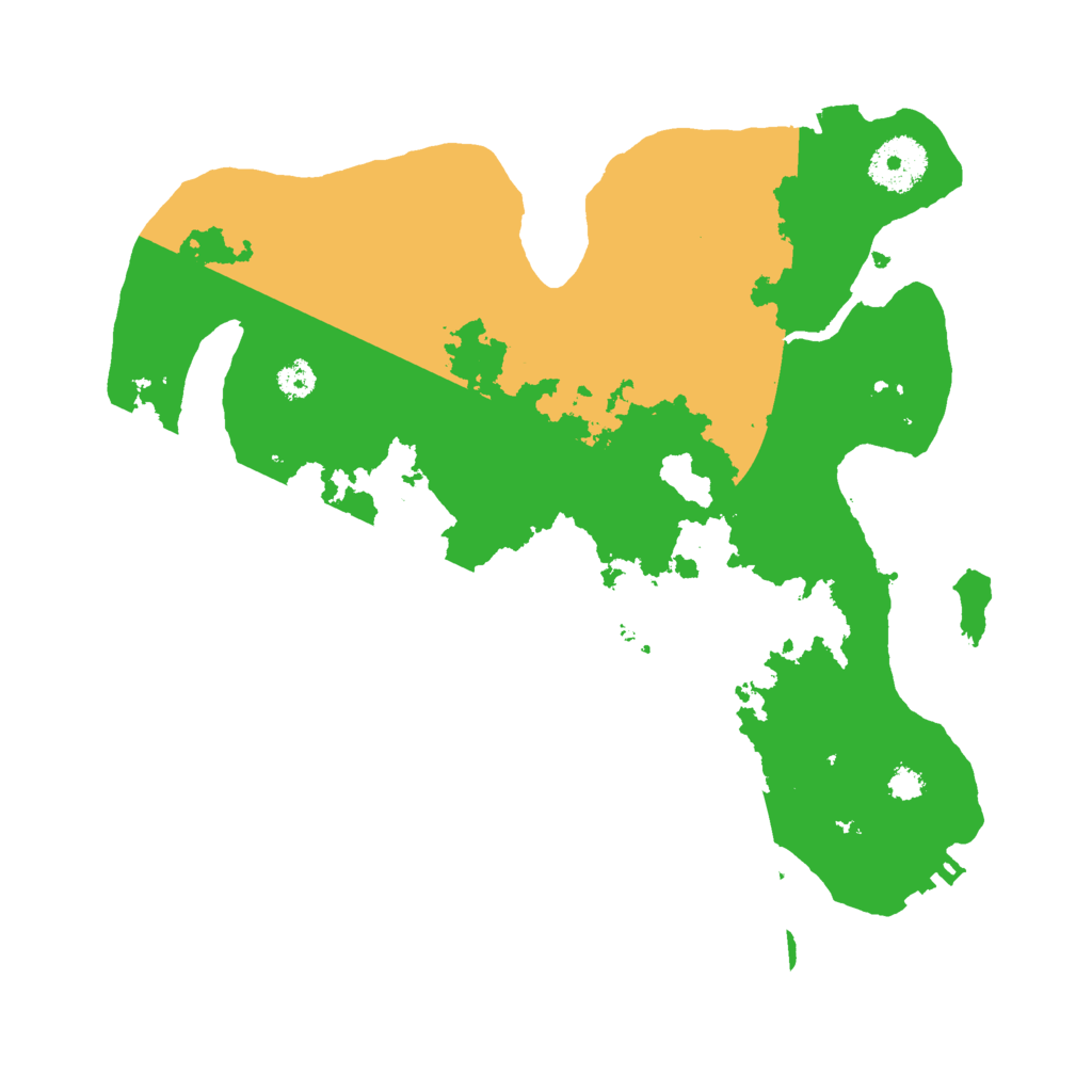 Biome Rust Map: Procedural Map, Size: 3000, Seed: 70000