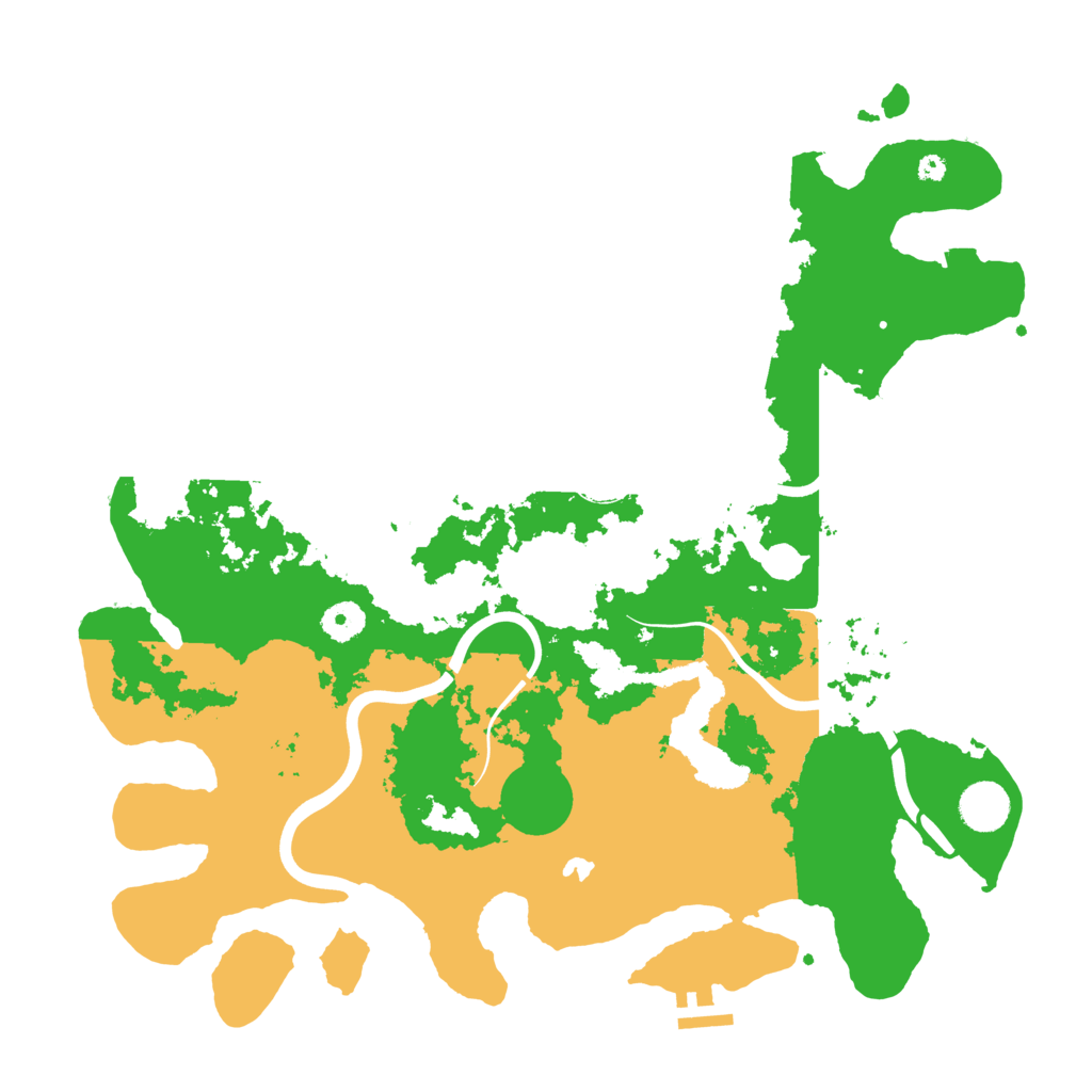 Biome Rust Map: Procedural Map, Size: 4000, Seed: 4164586