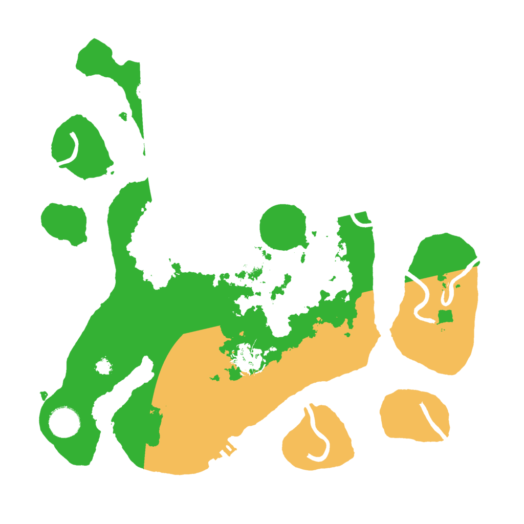 Biome Rust Map: Procedural Map, Size: 3000, Seed: 873212453