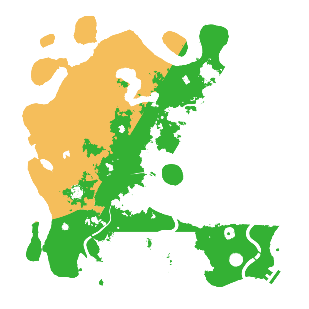 Biome Rust Map: Procedural Map, Size: 4000, Seed: 1622001960