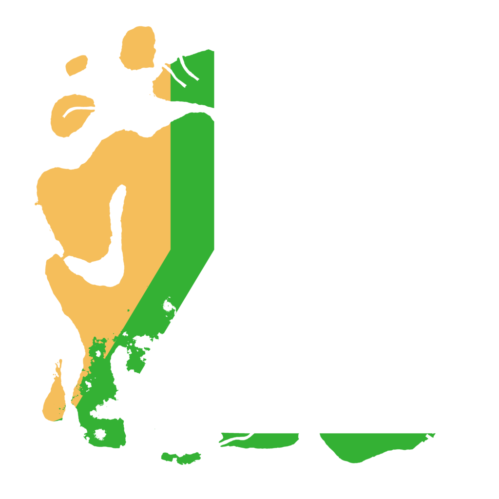 Biome Rust Map: Procedural Map, Size: 4000, Seed: 1622001960