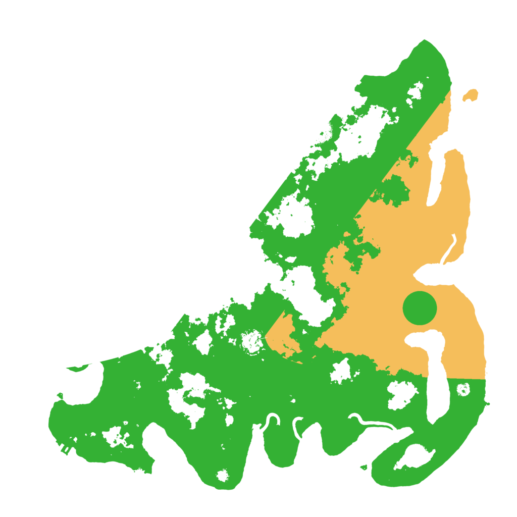 Biome Rust Map: Procedural Map, Size: 4000, Seed: 220975