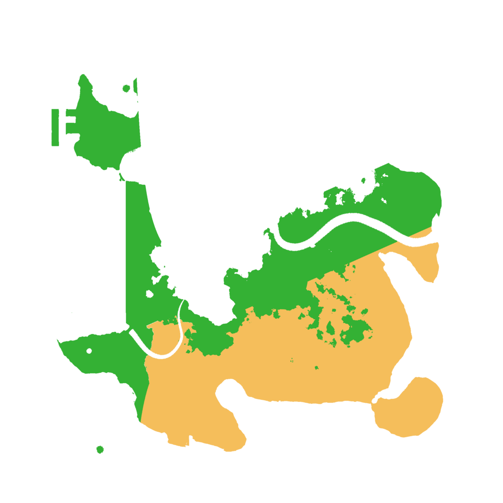 Biome Rust Map: Procedural Map, Size: 2750, Seed: 96969