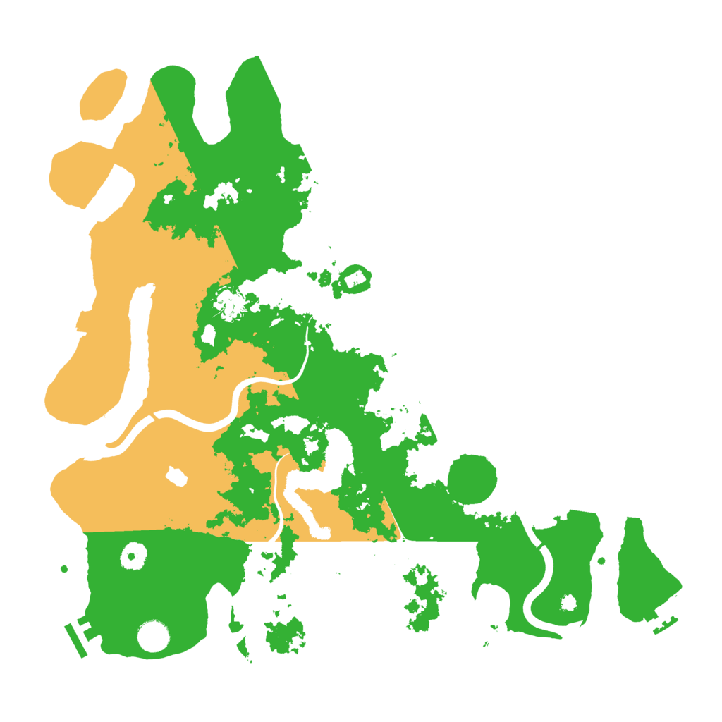 Biome Rust Map: Procedural Map, Size: 4000, Seed: 425487
