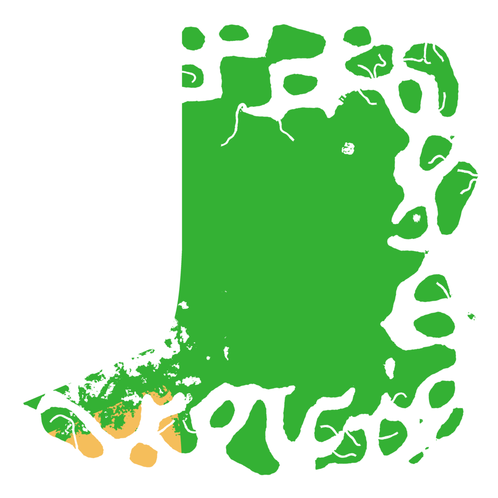 Biome Rust Map: Procedural Map, Size: 6000, Seed: 4128567