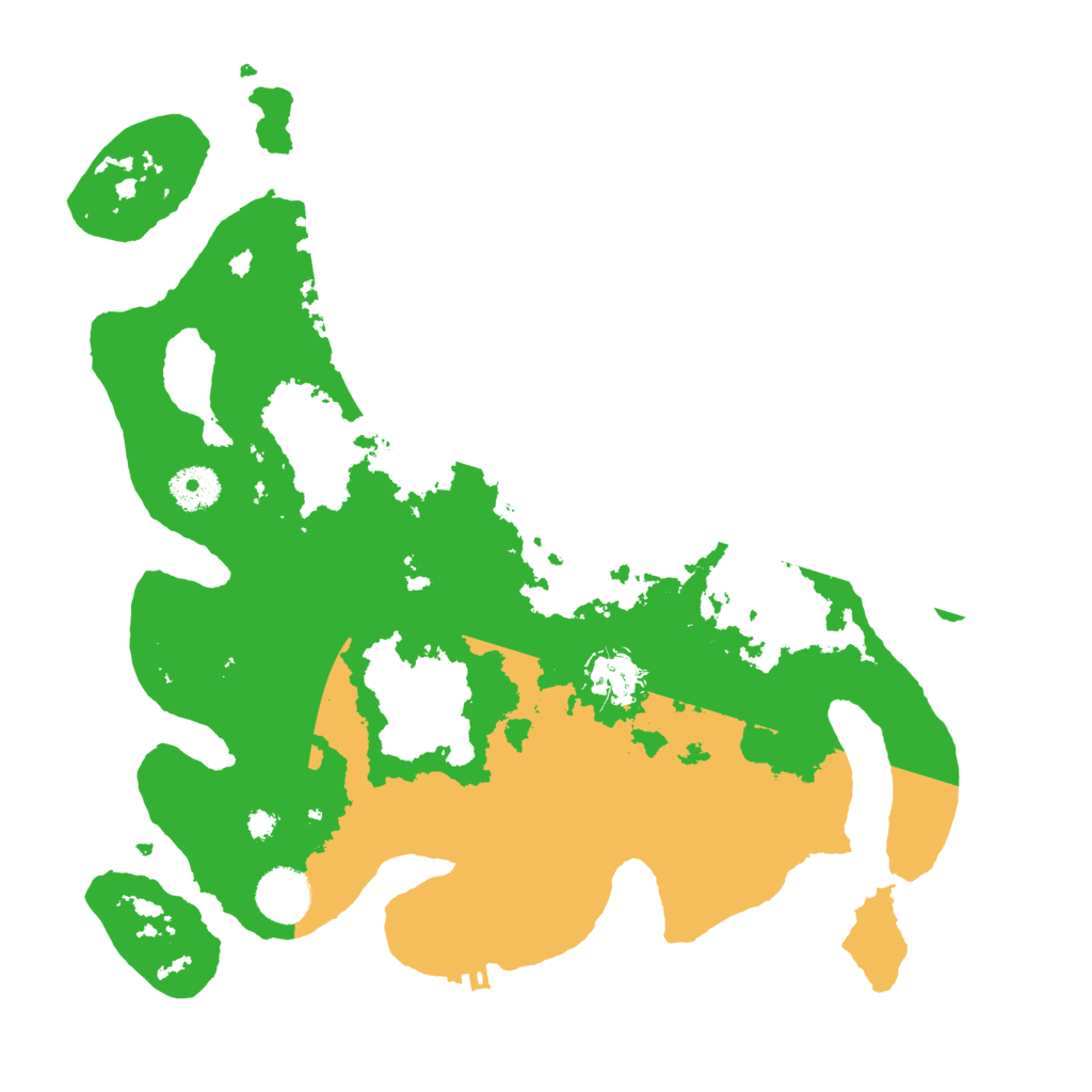 Biome Rust Map: Procedural Map, Size: 3500, Seed: 794698361