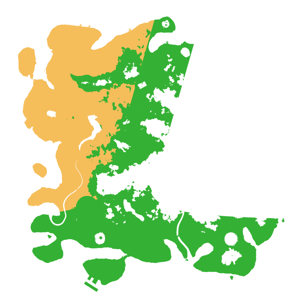 Biome Rust Map: Procedural Map, Size: 4000, Seed: 1292535900