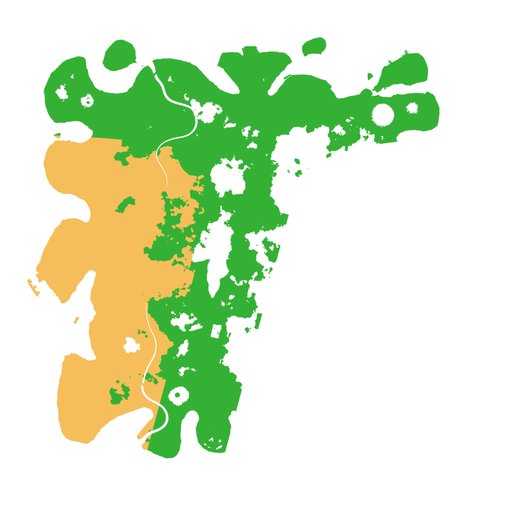Biome Rust Map: Procedural Map, Size: 4000, Seed: 122446