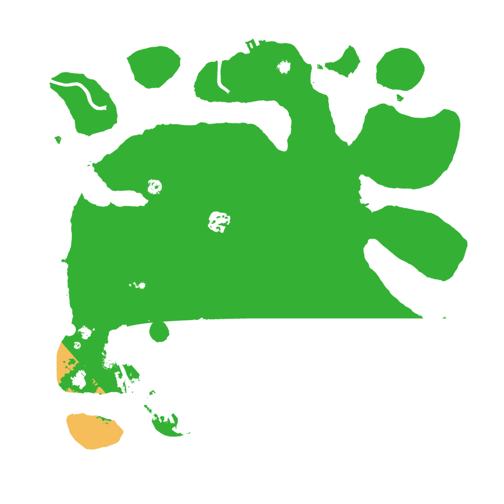 Biome Rust Map: Procedural Map, Size: 3500, Seed: 1394057360