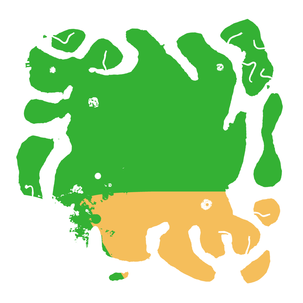 Biome Rust Map: Procedural Map, Size: 4250, Seed: 8287