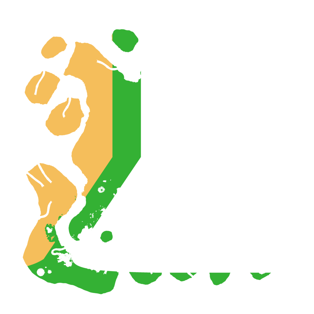 Biome Rust Map: Procedural Map, Size: 3600, Seed: 744321