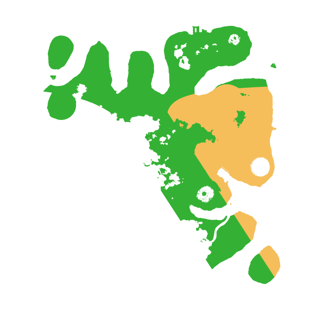 Biome Rust Map: Procedural Map, Size: 3000, Seed: 297829088