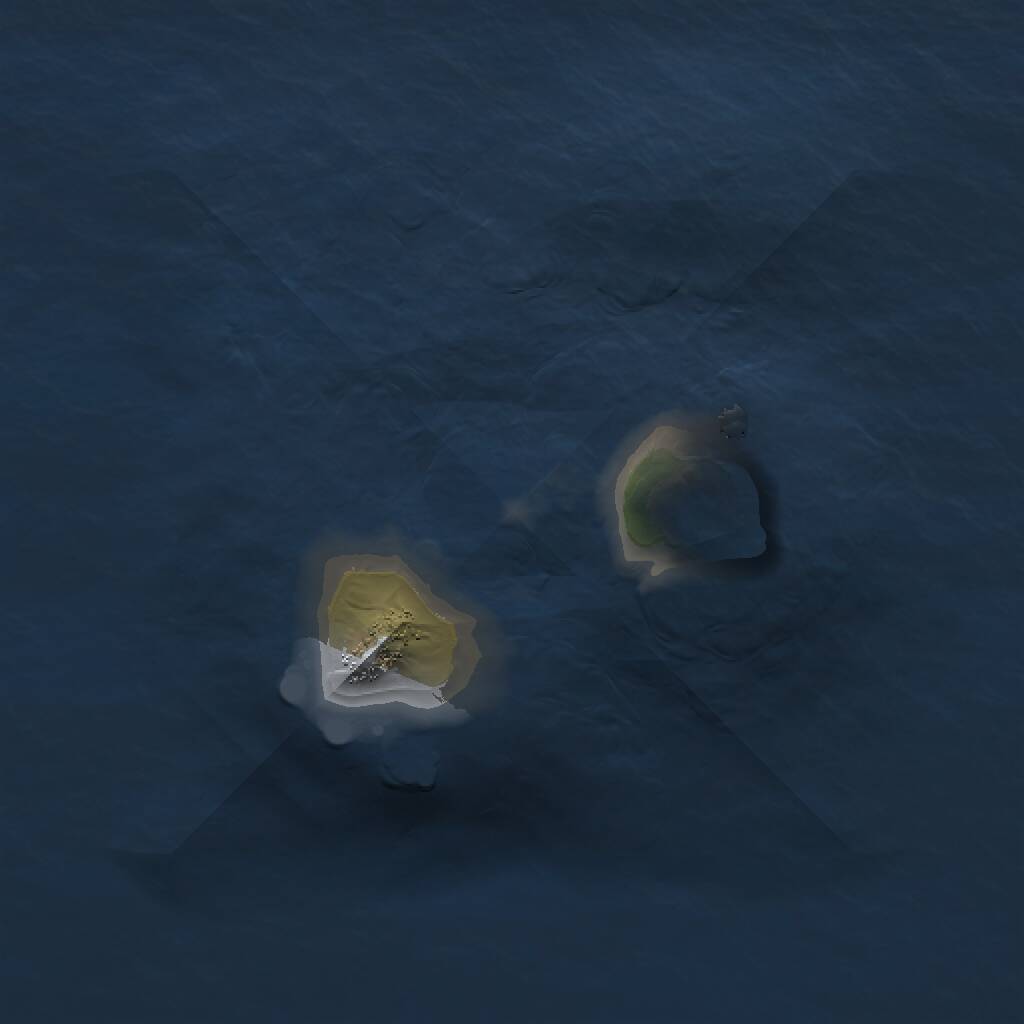 Rust Map: Procedural Map, Size: 1250, Seed: 1460, 1 Monuments