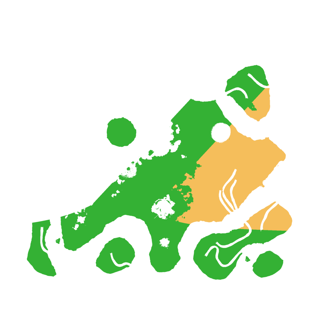 Biome Rust Map: Procedural Map, Size: 3000, Seed: 42069666