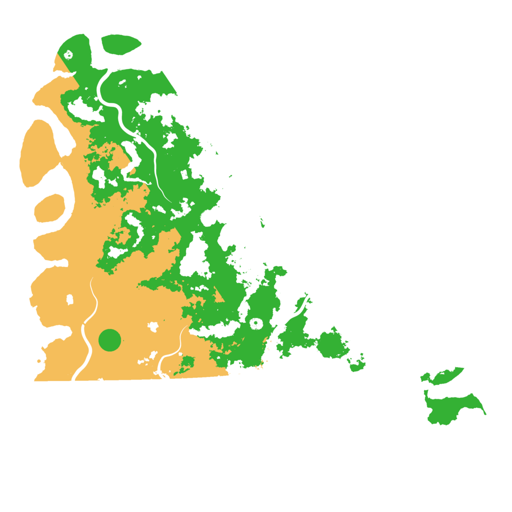 Biome Rust Map: Procedural Map, Size: 6000, Seed: 2052881606