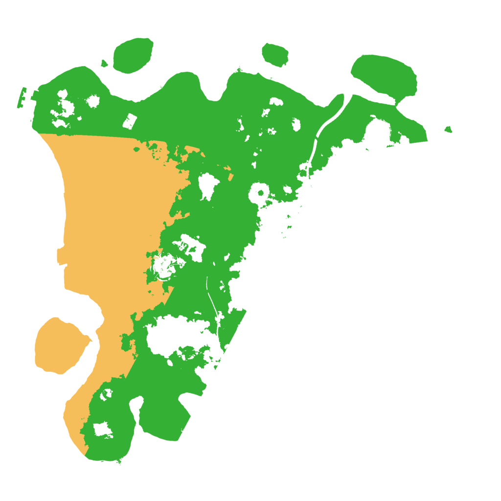 Biome Rust Map: Procedural Map, Size: 3530, Seed: 1386078980