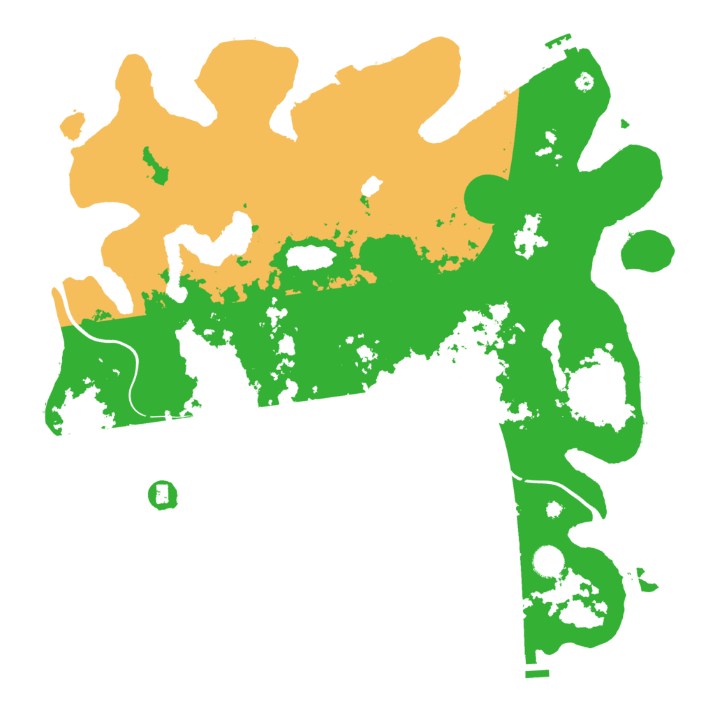 Biome Rust Map: Procedural Map, Size: 4000, Seed: 259800171