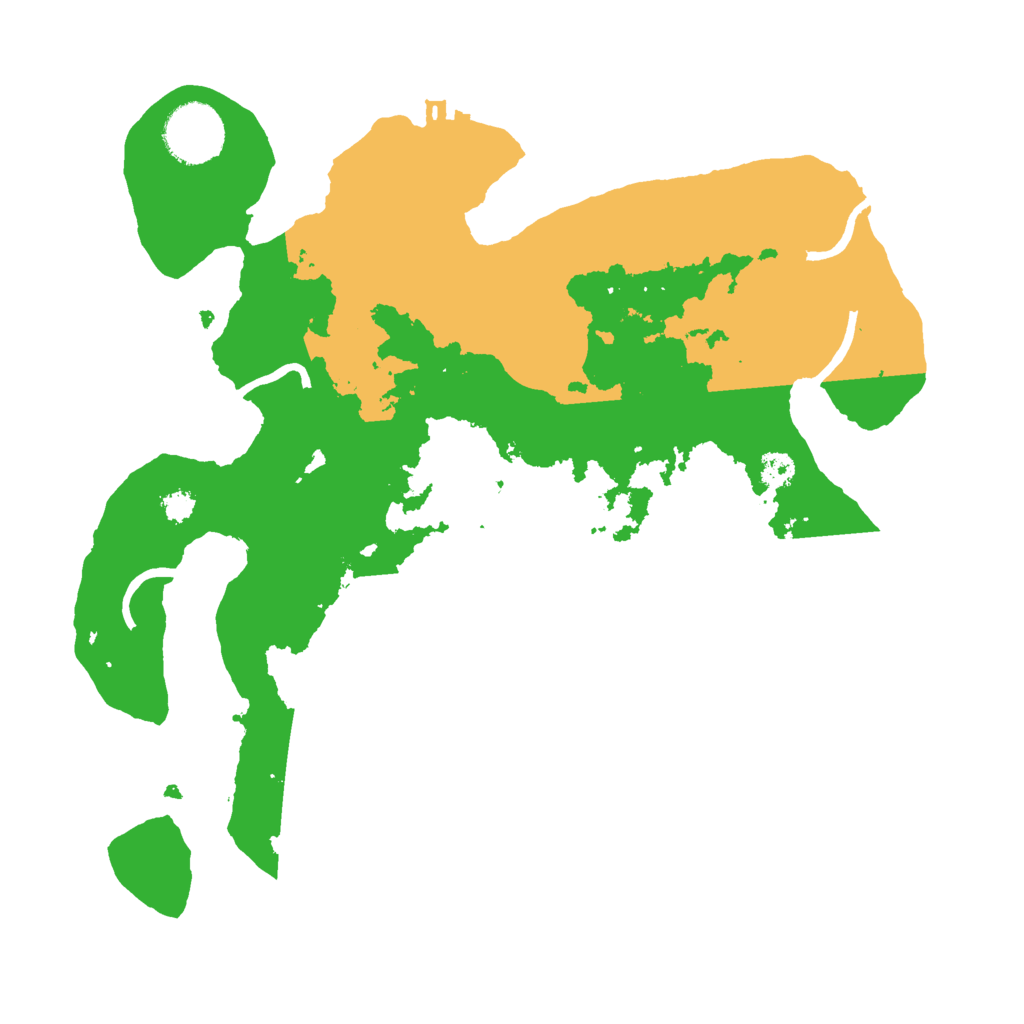 Biome Rust Map: Procedural Map, Size: 3000, Seed: 868746381