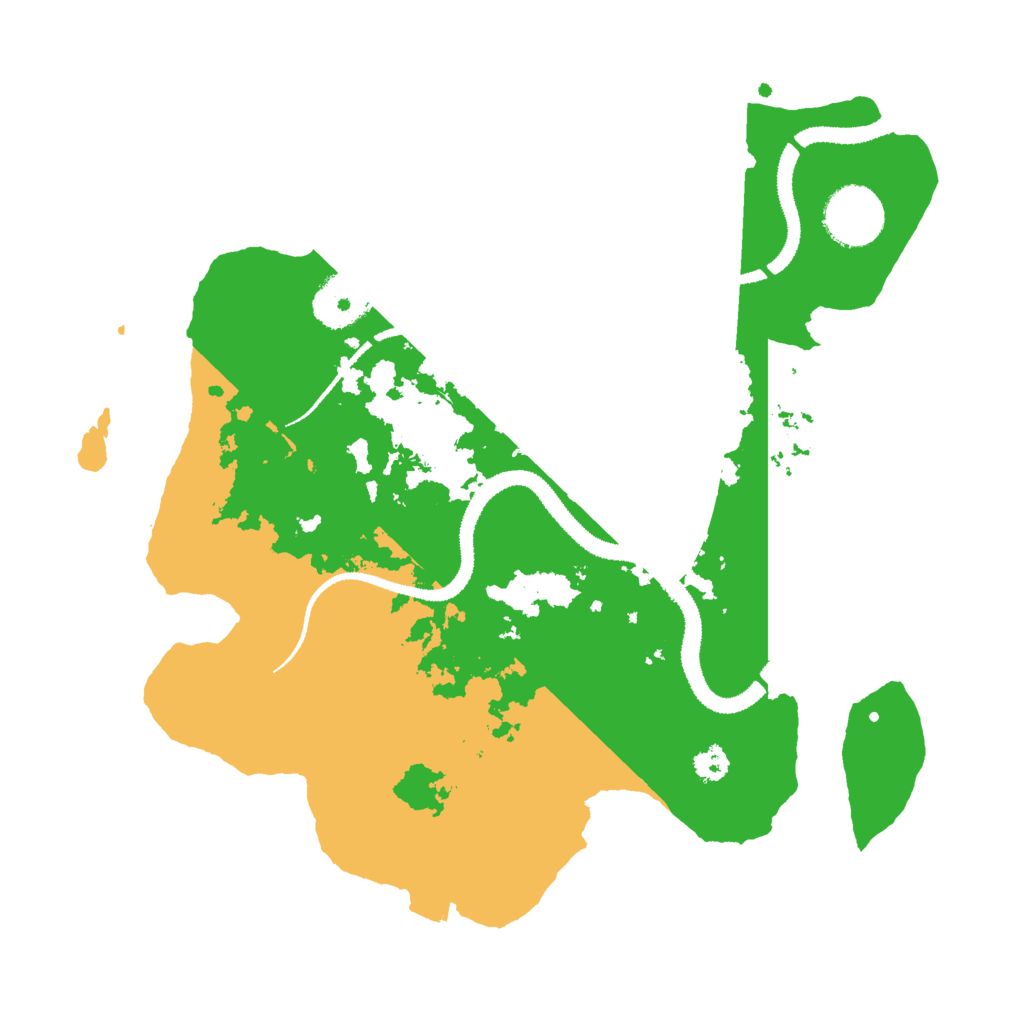 Biome Rust Map: Procedural Map, Size: 3000, Seed: 479707869