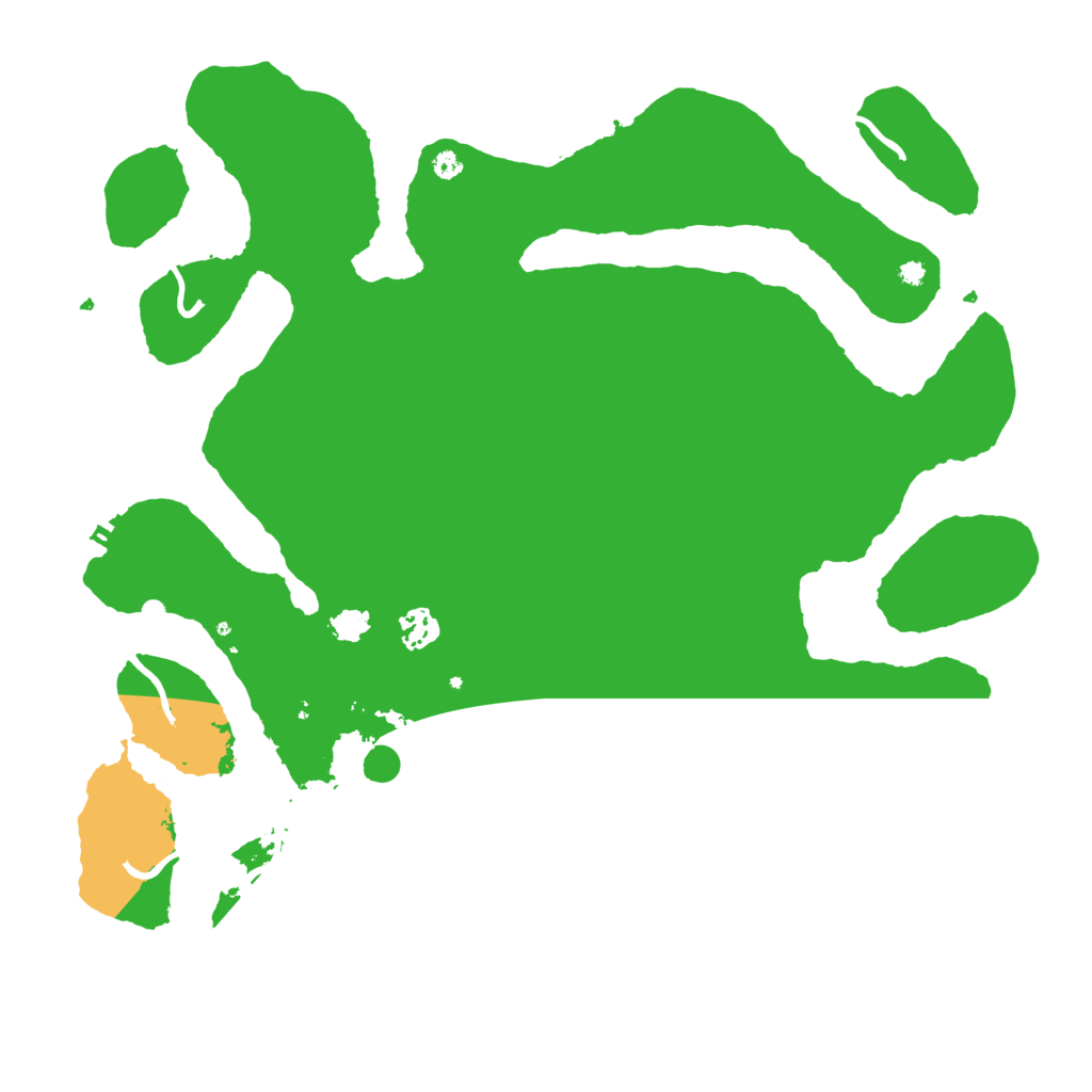 Biome Rust Map: Procedural Map, Size: 4000, Seed: 335854