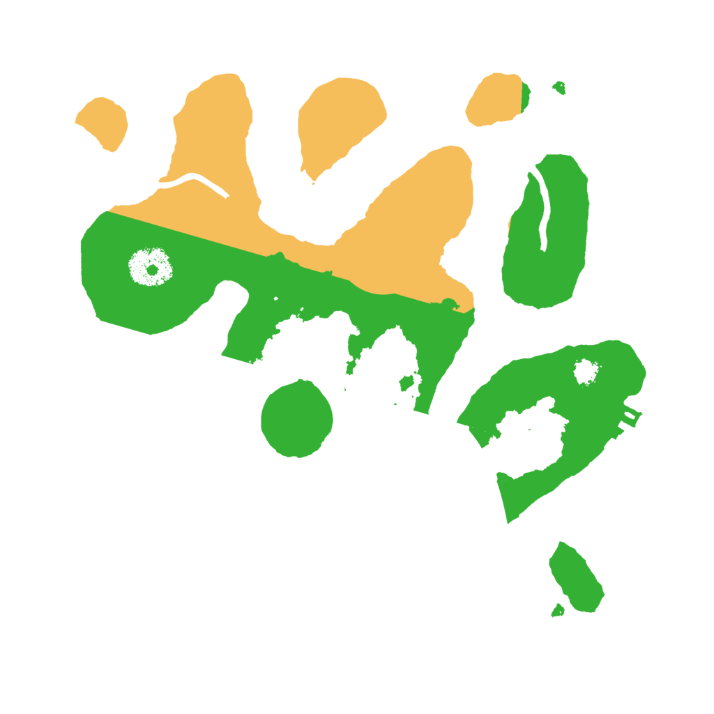 Biome Rust Map: Procedural Map, Size: 2640, Seed: 2147483647