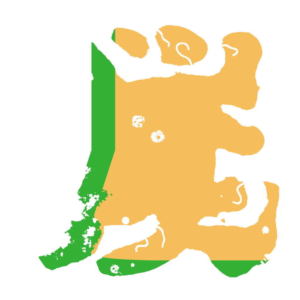 Biome Rust Map: Procedural Map, Size: 3500, Seed: 73469422