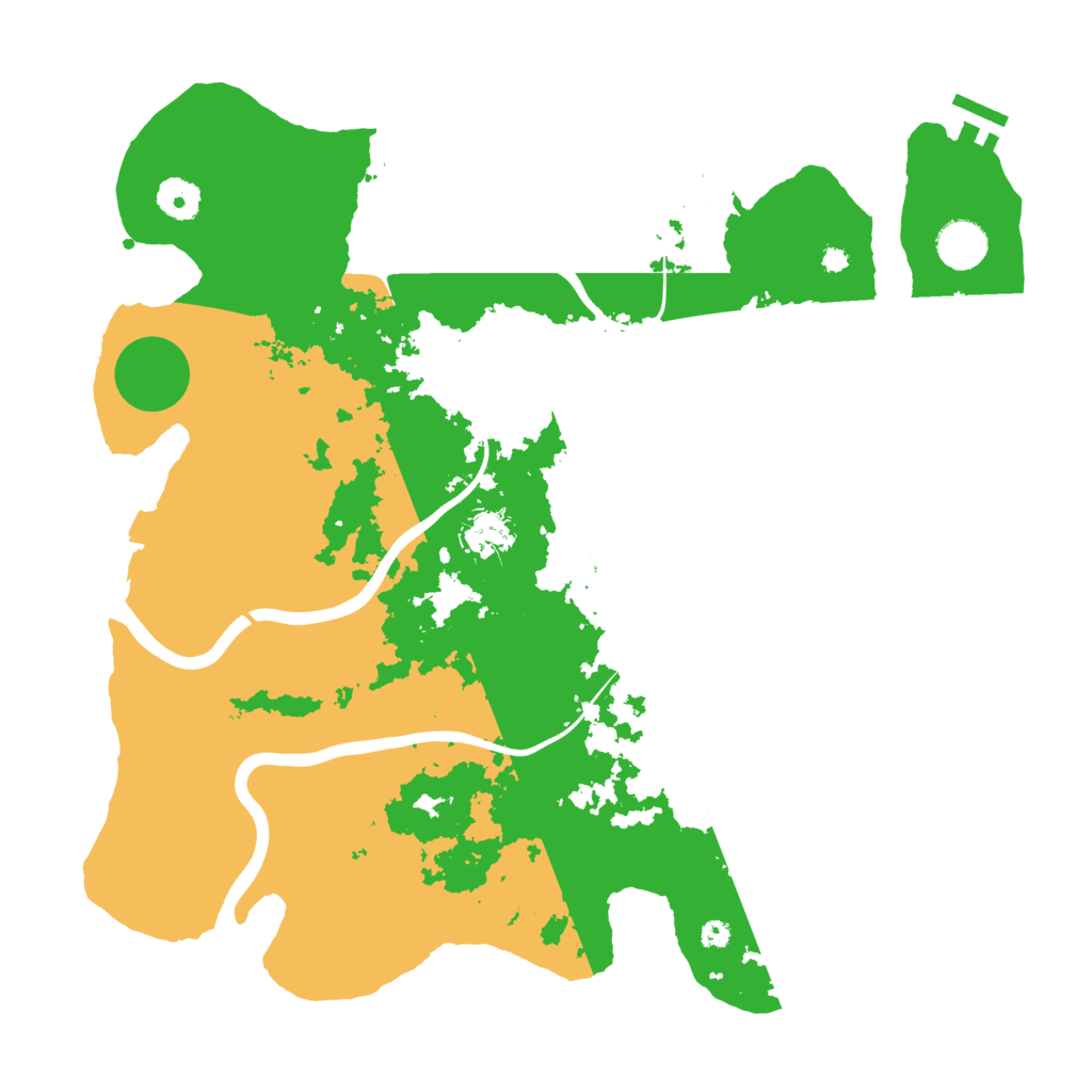 Biome Rust Map: Procedural Map, Size: 3850, Seed: 1694083739
